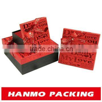 custom design&print luxury gift box factory price