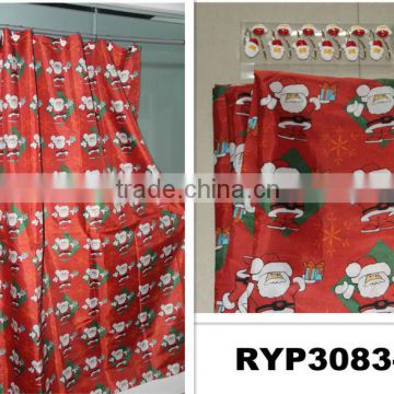 RYP3083-1 Shower curtain with 12 shower hooks