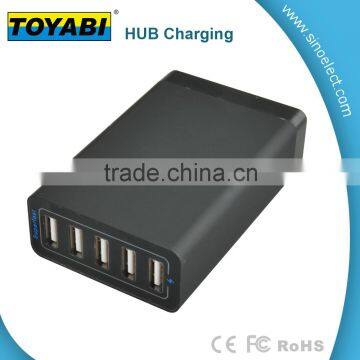 Toyabi Hub charger with smart IC technology charger the digital device fast