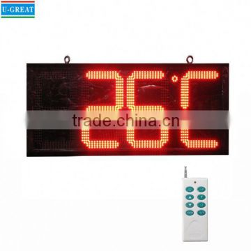 Alibaba china supplier big Outdoor low price led digital clock display