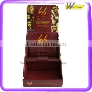 hot sale multifunctional cosmetic PDQ cardboard display box for DVD