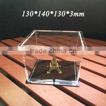 High quality transparent acrylic toy model display box ,dustproof acrylic storage box