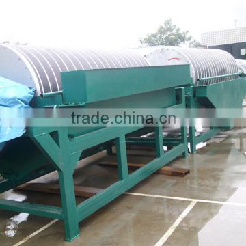 4000 Gauss Wet Magnetic Drum Separator For Quartz Sand