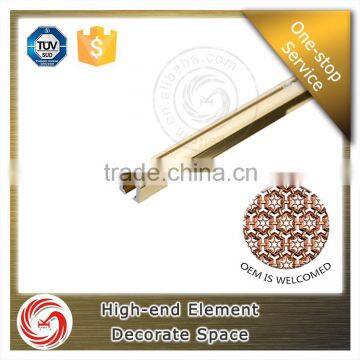 Wall decoration U shape aluminum ceramic edge tile trim
