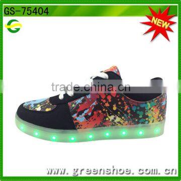 wholesale new design lighting led shoes LED USB Charge shoes