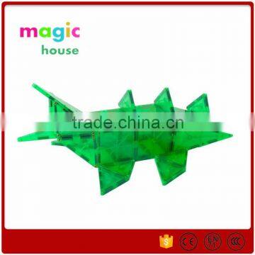 Plastic Educational Magical Magnetic Toy Block Set