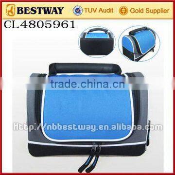 300D polyester cooler or nylon folding bag with pouch