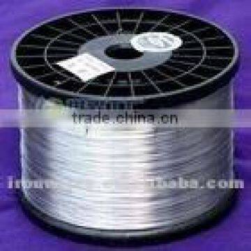 Galvanized iron wire in roller factory