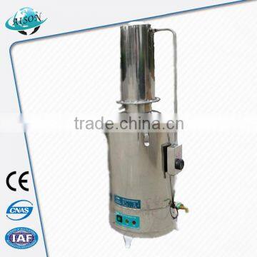 Electric laboratory water distillation