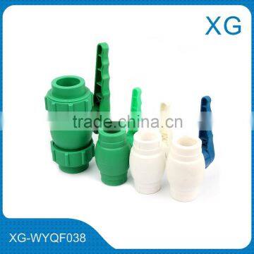 Plastic handle brass ball valve/stop valve/stop cock valve/dark valve/gas hose ball valve