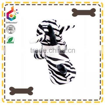 Hot Zebra Pattern Clothes of Dog photo-3