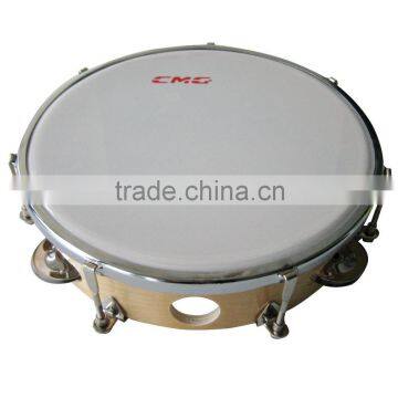 Tambourines 8 inch hand drum with PVC drumhead, percussion instrumnents