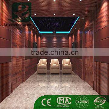 wpc wall panel 204*15mm for home theater