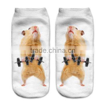 factory hot sale 3d digital full print colorful young boy tube socks