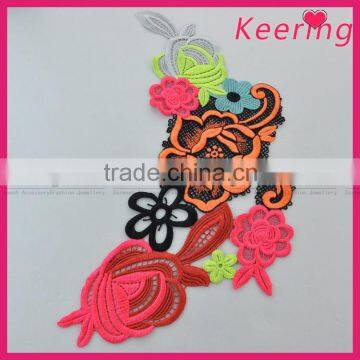 Fashion garment embroidery patch