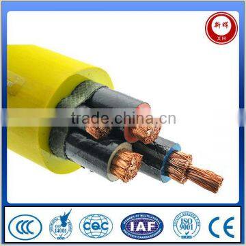 yanggu rubber sheath fire resistance flexible power cables