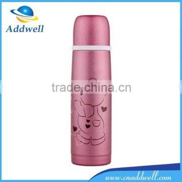 250ml bullet shape vacuum stainless steel thermos water bottle