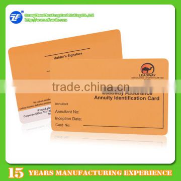 Prosessional custom plastic id card maker