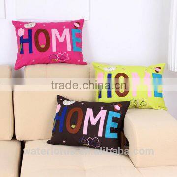 Latest china yiwu factory wholesale comfortable decorative home pillows