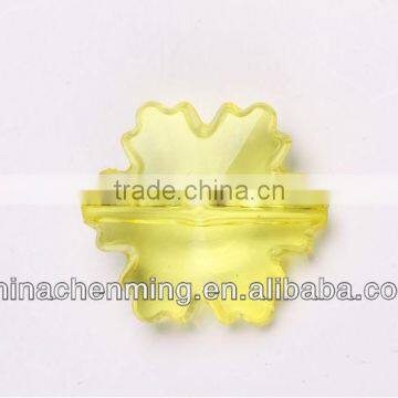 acrylic snowflake-shaped decoration beads