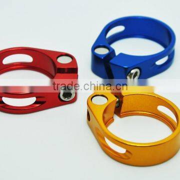 6061 aluminum fixed 28.6/30.2/31.8/34.9/38.5 bicycle aluminum seat post clamps