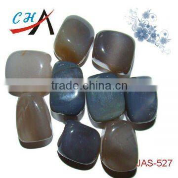 wholesale gray agate tumbled stone