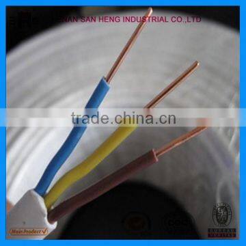 BVVB 450/750v 2 core electrical cable wire flat twin wire                        
                                                                                Supplier's Choice