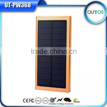 Electronic Premium Solar Slim Power Bank 8000mah Mobile Power Supply photo-3