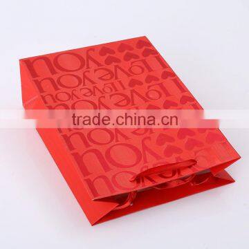 FANCY RED Small Paper Bag FOR WEDDING photo-3