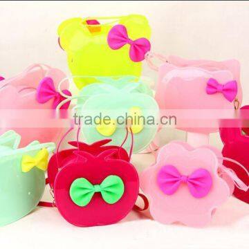 OEM ladies bag Jelly single shoulder bag Slap-up women evening bag Candy corlor jelly bag,Butter shape jelly candy bag