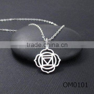 om pendant handcuffs necklace custom fitness wear wooden carving buddha bead