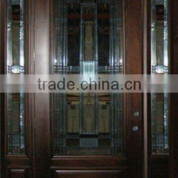 American Entry Doors Design With Side Lites DJ-S9104MST-22