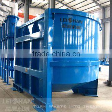 Waste paper destroy machine for waste paper pulper system