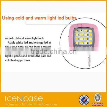 Smartphone LED Flash & Fill-light 16 LED Flashlight for Selfie Shutter Sync Function for All Ios and Andriod Phone photo-5