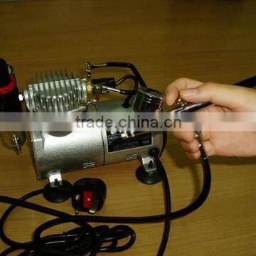 AC Mini Air Compressor airbrush make up compressor for tatoo makeup DH18K-2 (GS, CE, ROHS, ETL, CETL)