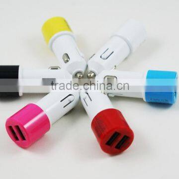 For iphone charger cell phone portable charger 5V 2.1A dual micro usb for OEM factory wholesale