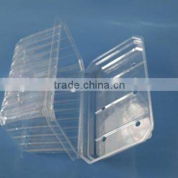 2015 Transparent 4000g capacity plastic grape packaging box