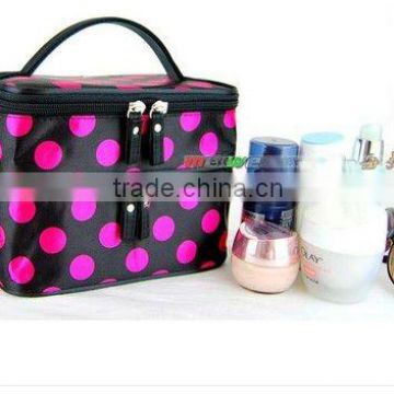 Makeup Cosmetic Container Hand Case Double Layer