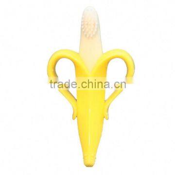 FDA test banana shape baby teether toys for baby