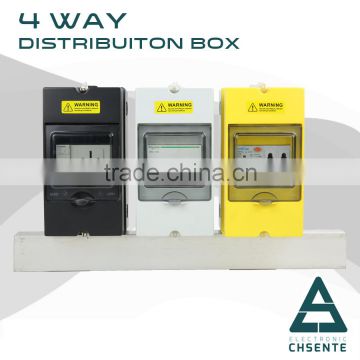 Australian 4 Way Protection Box PC Distribution Moulded Case Circuit Breaker