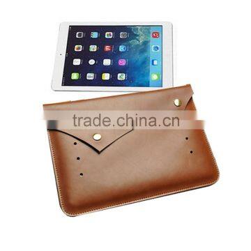 Envelop Type Custom Vintage Leather Tablet Case