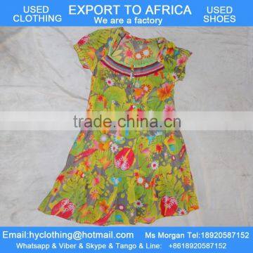 facotry selling beautiful high-end second used dress for ladies in Africa in bales