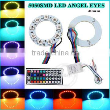 Car Parts Accessories NEW Muti-Color Changing LED Ring Light RGB 5050smd Angel Eyes Lighting Quality Choice photo-3