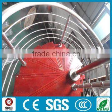 Wood Tread Prefabricated Spiral Stairs photo-4