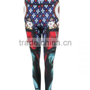 Sexy slimming open toe leggings for women/lady