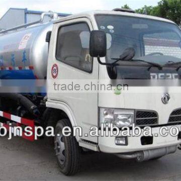 best price Dongfeng 3000-4000L sewage suction tanker truck for sale