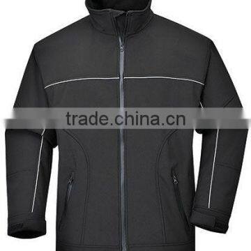 Orange Softshell Jackets Men 10000mm Waterproof photo-2