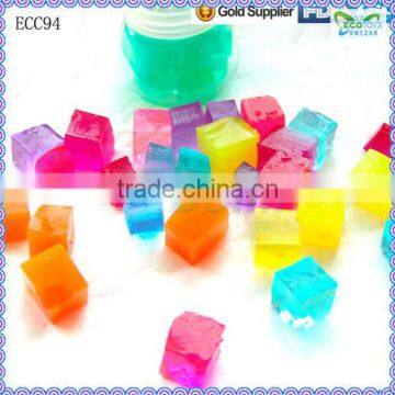 Home Decoration Square Shapes Crystal Soil Water Growing Beads