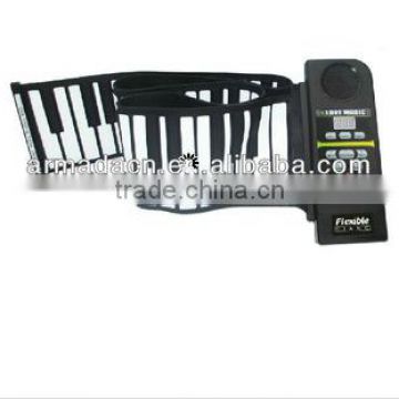 Musical instrument 88 keys roll up electronic piano