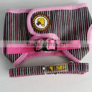 Jean Style Pet Dog Collar and Vest photo-2